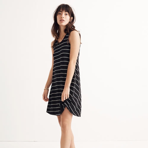 UNTIL 6/20! Madewell Highpoint Tank Dress Stripe - Picture 2 of 10